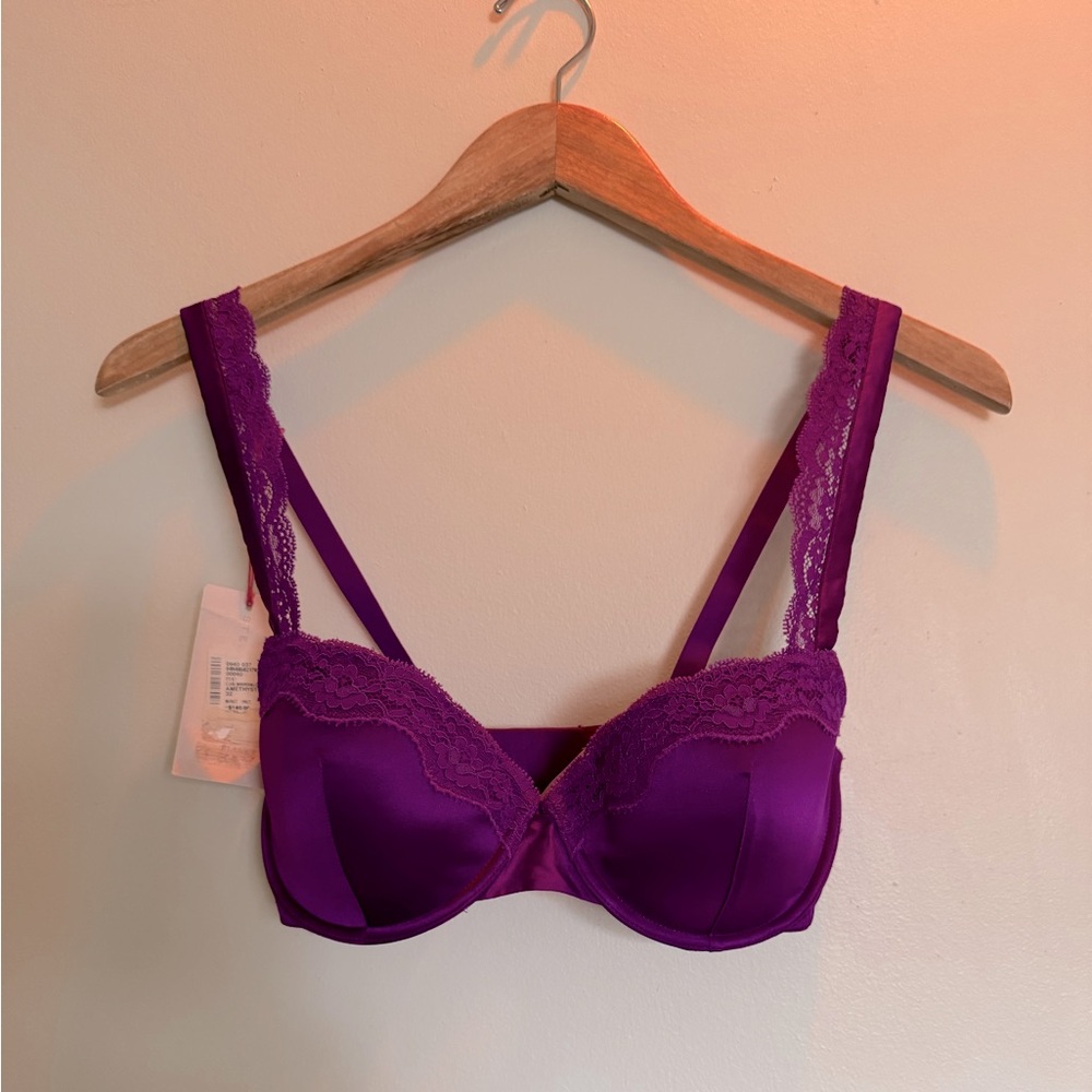 Stella McCartney amethyst bra 32DD new